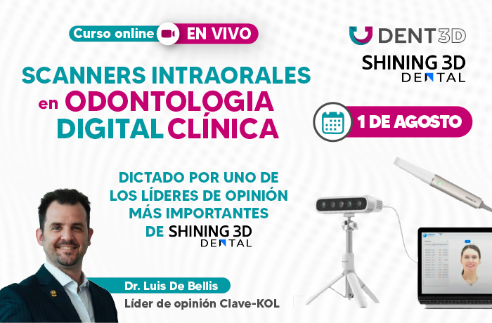 Curso ONLINE en VIVO- Escaneres Intraorales