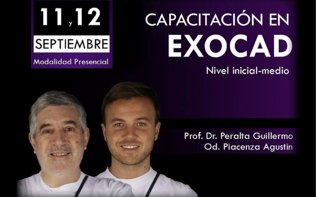 Capacitación en EXOCAD- Nivel inicial-medio