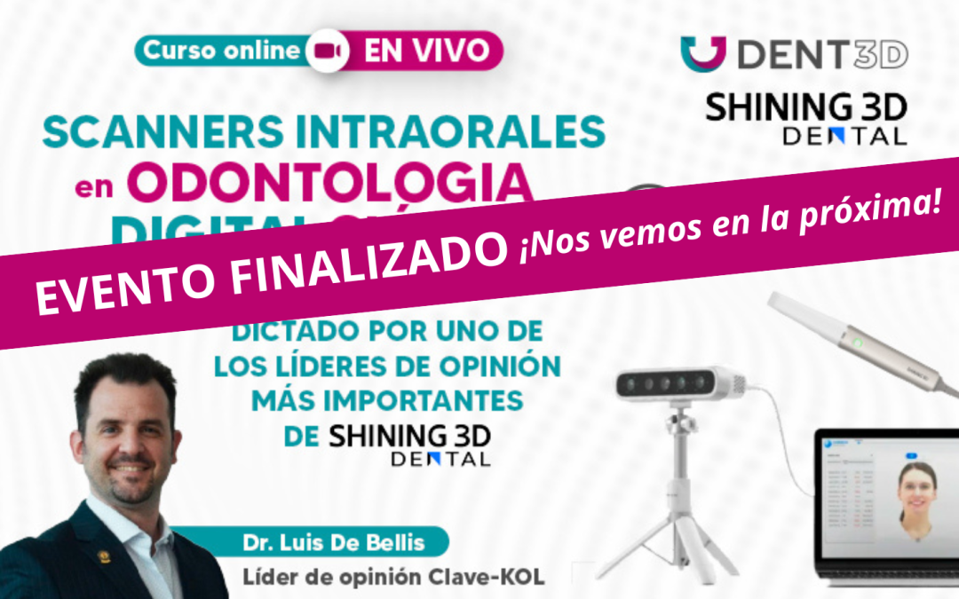 Curso ONLINE en VIVO- Escaneres Intraorales